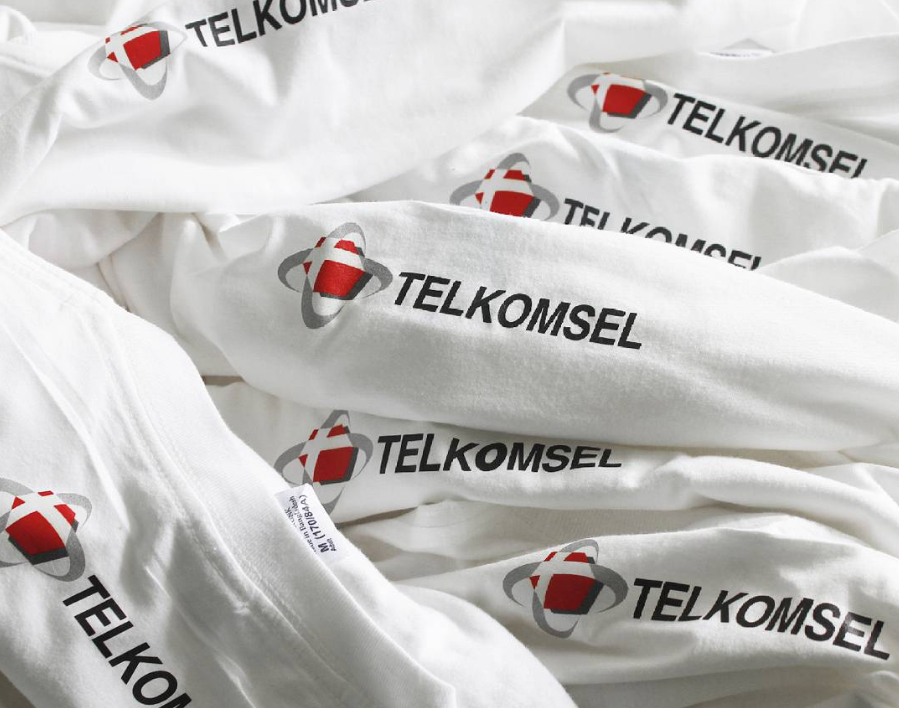 Kaos Telkomsel 10.000 pcs